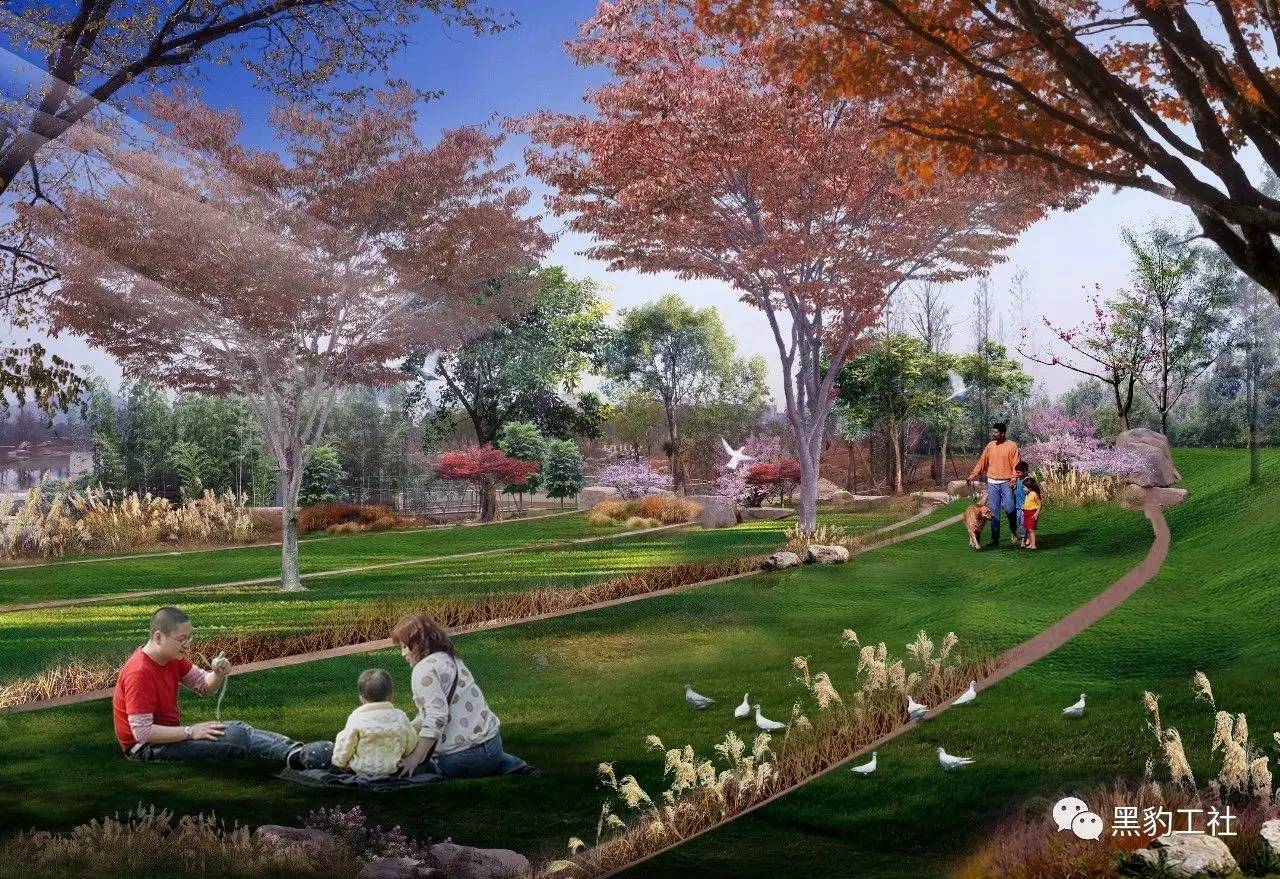 據說臺州中央商務區中央生態公園植物景觀提升設計項目竣工了_旅游_網